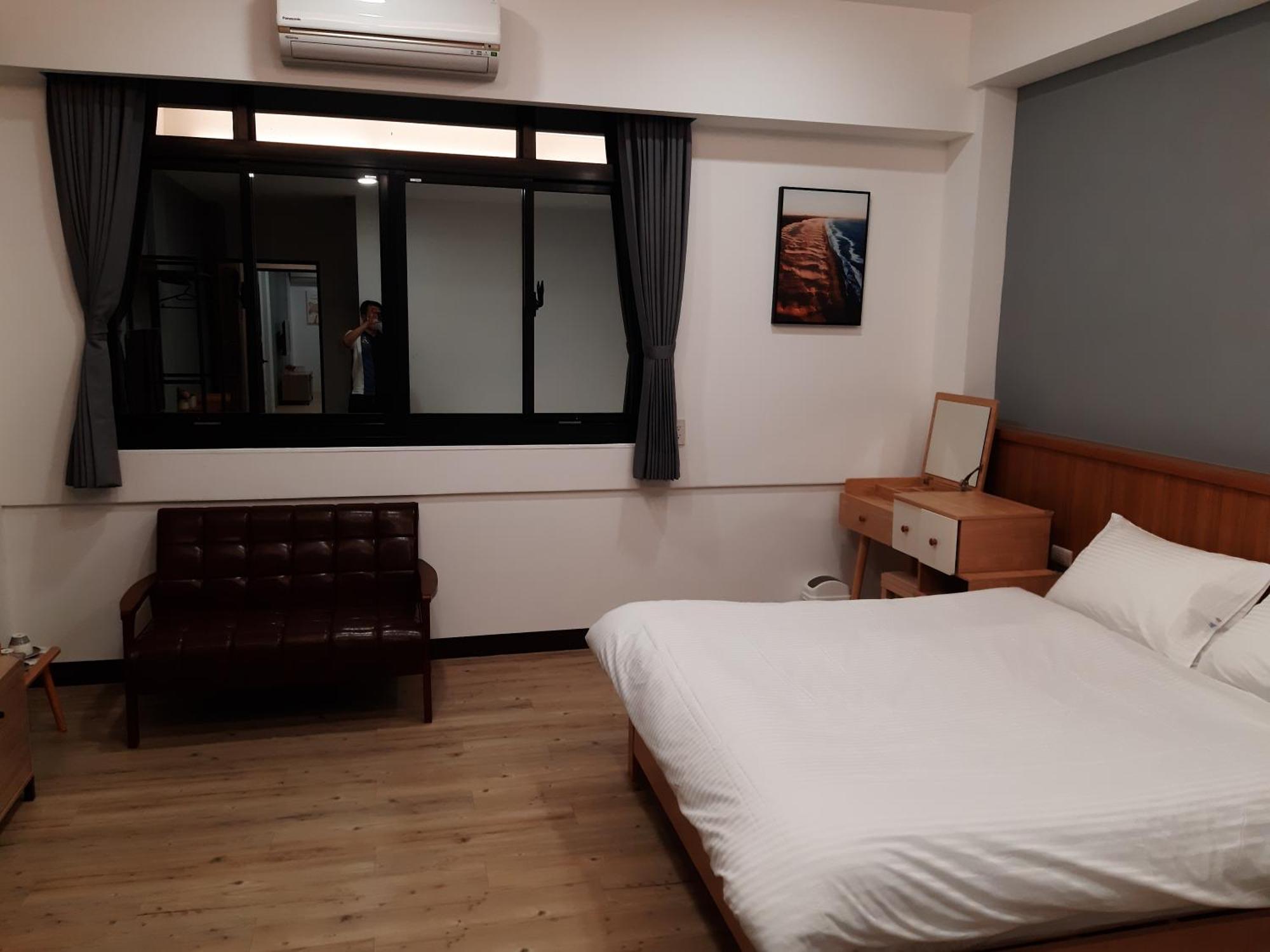 藏青民宿the Wind Guesthouse-Youth Inn Tchaj-nan Pokoj fotografie